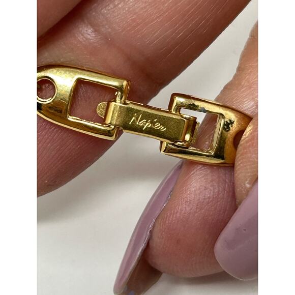 Vintage Napier Red Ruby Lucite Jewels of India Moghul - Picture 9 of 13